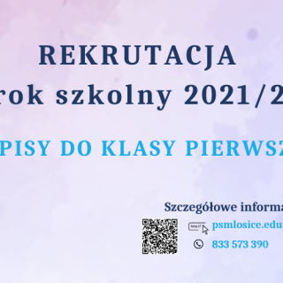  Rekrutacja na rok szkolny 2021/2022
