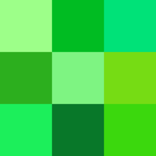 Tydzień kolorów - zielony
