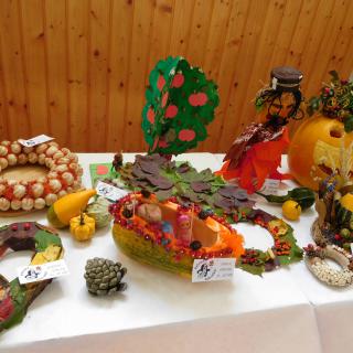 Výstava ovocia a zeleniny v KD v Bábe