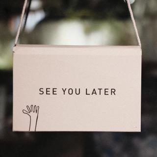 see you later note