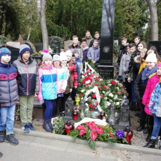 10 rocznica śmierci Patrona naszej szkoły - Powązki