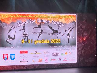 Klasa 4c reprezentacja - Turniej tańca nowoczesnego „TIME FOR DANCE”
