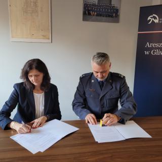 Podpisaliśmy porozumienie o współpracy z Aresztem Śledczym w Gliwicach