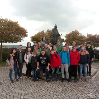 Setkání našich a německých žáků v Tannenlohe