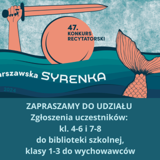 Konkurs Recytatorski „Warszawska Syrenka”