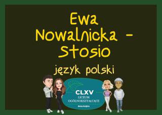 Nowalnicka - Stosio Ewa