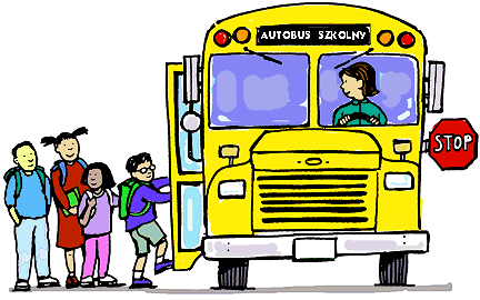 Autobus szkolny - rozkład