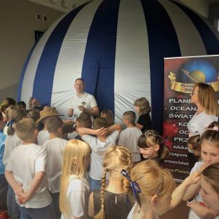 Planetarium Orbitek w naszej szkole