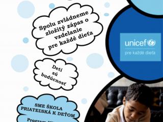 Aktivity programu UNICEF  a naša škola "Škola priateľská deťom" - plníme ďalšie kritérium - zapojme sa...