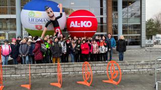 Uczniowie naszej szkoły na meczu siatkówki w Bełchatowie
