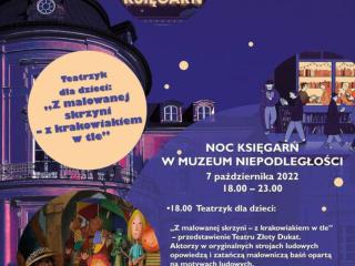 Muzeum Niepodległości zaprasza na Noc Księgarń