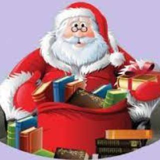 Zaproszenie na świąteczny kiermasz książek w bibliotece szkolnej!