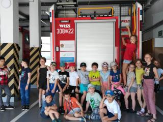 Klasa 2c - wycieczka do Straży Pożarnej