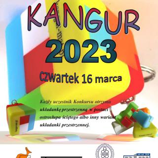 Międzynarodowy Konkurs Matematyczny KANGUR  2023