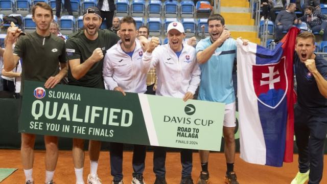 Slovensko postúpilo na finálový turnaj Davis Cupu