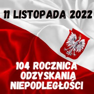 2022.11.10 Apel z okazji  Narodowego Święta Niepodległości