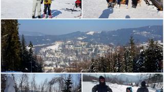 Narty i snowboard - Wisła, stok ,,Skolnity”