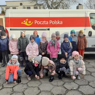 Klasa Ic z wizytą na Poczcie Polskiej