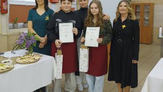 Mistrzowie w I konkursie gastronomicznym dla uczniów szkół podstawowych!!!