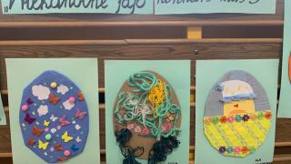 Konkurs plastyczny -Wielkanocne jajo’ dla uczniów klas trzecich