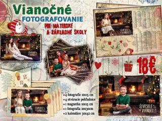 Vianočné fotografovanie detí v MŠ