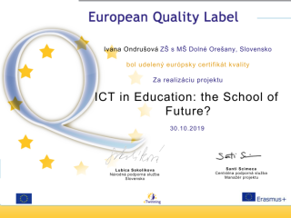 eTwinning - ICT in education -the school of future