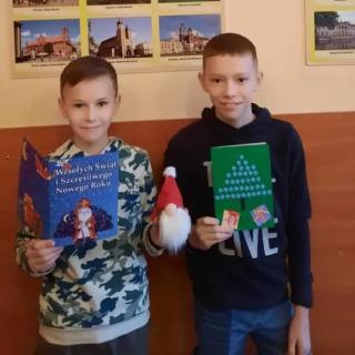 Sprawozdanie z konkursu Pocztówka Świąteczna dla dzieci z Ukrainy