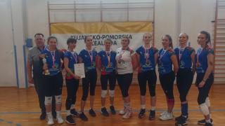 Reprezentacja LO z brązowymi medalami Kujawsko-Pomorskiej Licealiady