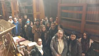 Odborná exkurzia – diecézna knižnica v Nitre