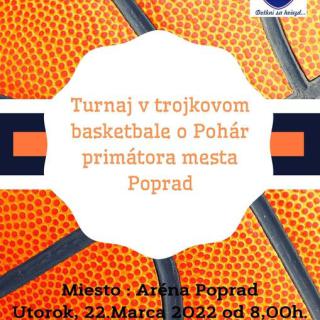 Turnaj v trojkovom basketbale o pohár Primátora mesta Poprad