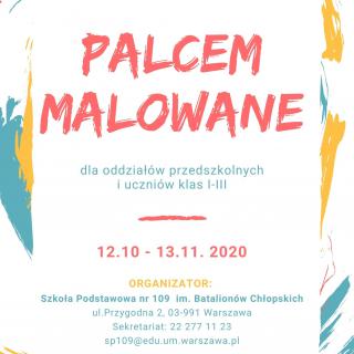 Odbiór nagród zdobytych w I warszawskim konkursie plastycznym "PALCEM MALOWANE"