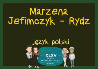 Jefimczyk-Rydz Marzena