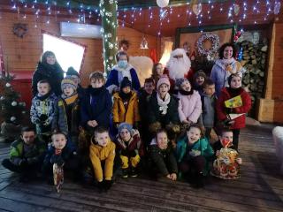 Wycieczka dzieci z oddziału OA do Wioski Świętego Mikołaja