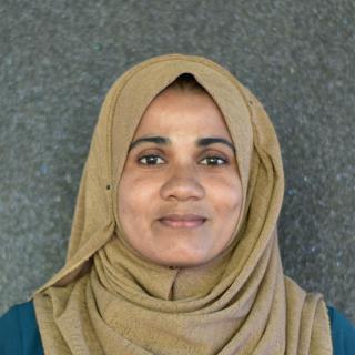 Librarian Maryam  Abdul Qadir