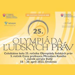 Olympiáda ľudských práv - celoslovenské kolo