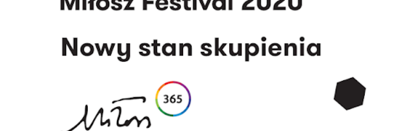 Festiwal Miłosza' 2020 
