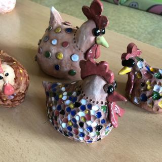 Velikonoční keramika ve ŠD
