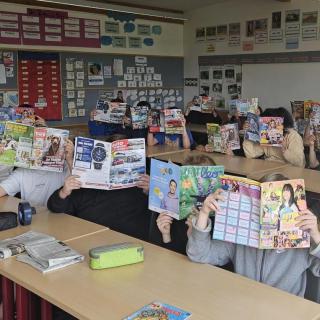 Zeitschriften in die Schulen