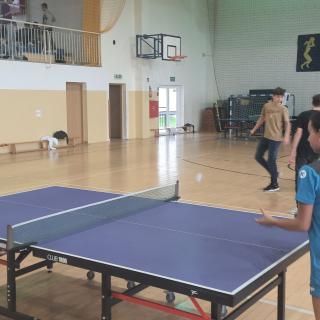 Mistrzostwach Gminy Radzymin w tenisie stołowym kat. dzieci