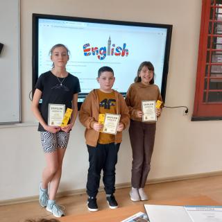Sukcesy uczniów w konkursach językowych