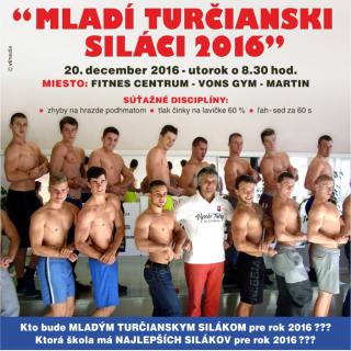 Mladí Turčianski Siláci 2016
