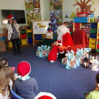 Wizyta św. Mikołaja w przedszkolu 😊 