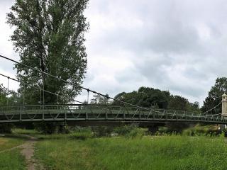 Sie ist unser bestes Stück - die Kabelhängebrücke in Langenargen