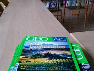 Časopis GEO - nový prírastok do našej knižnice