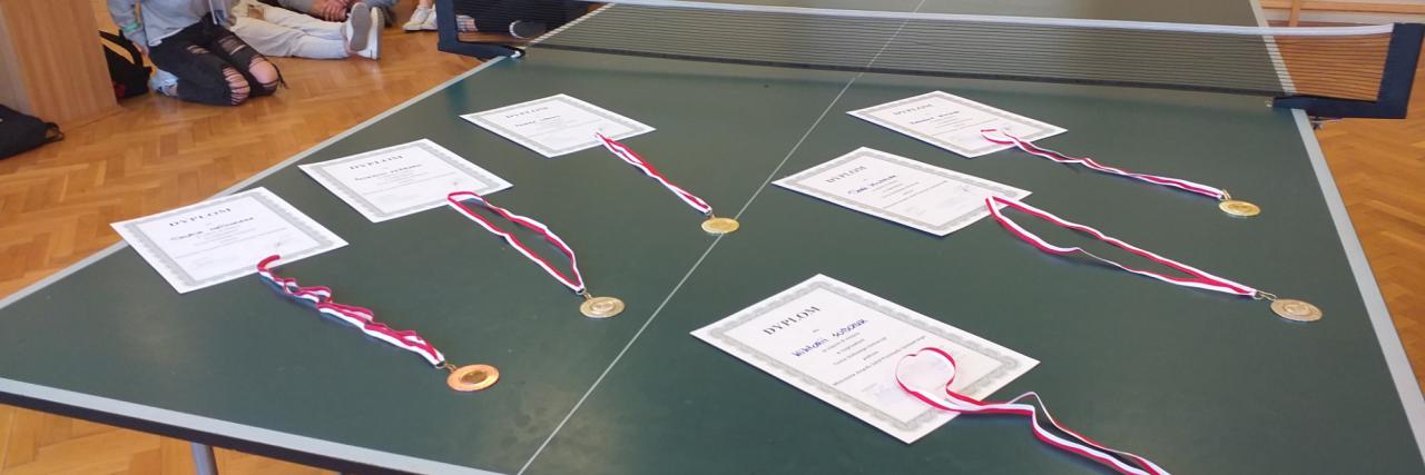 XX Mistrzostwa ZSPS w Łodzi w tenisie stołowym - znamy medalistów