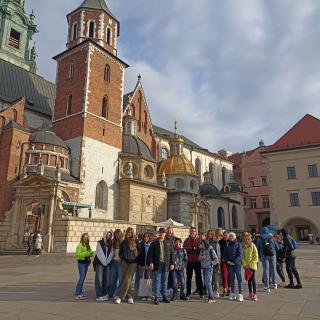 Wycieczka klas VI i VII na Wawel 
