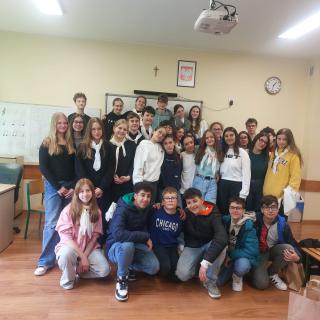 Pobyt uczniów z San Cataldo w naszej szkole w ramach programu Erasmus+