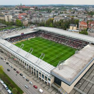 Zwiedzanie stadionu Cracovii