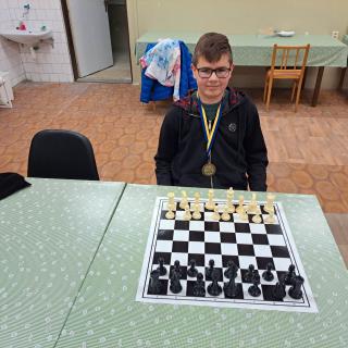 Matyáš Magoč - 3. miesto z Valentínskeho šachového turnaja