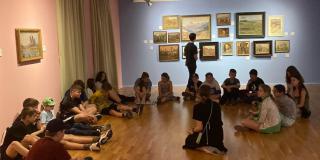 Siedmaci na návšteve Východoslovenskej galérie